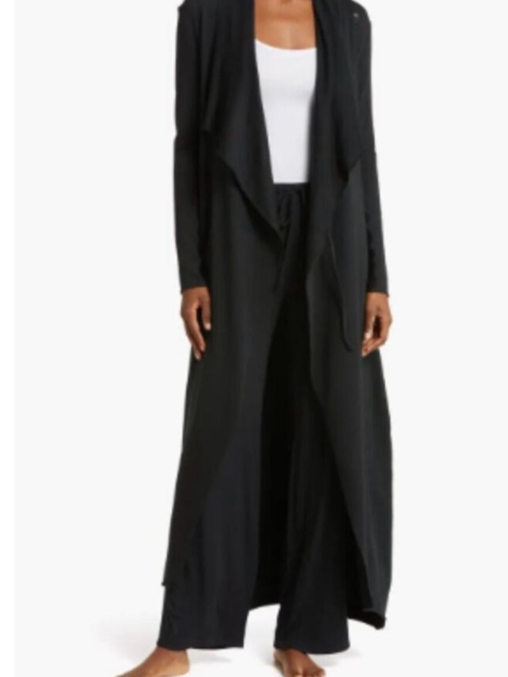 Lunya The Robe Pima Cotton in Black